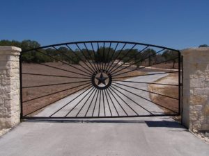 Custom Gate Installation Hill Country