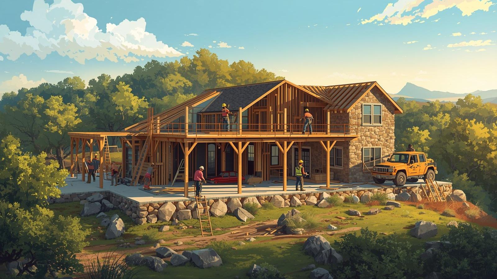 best hill country home builders